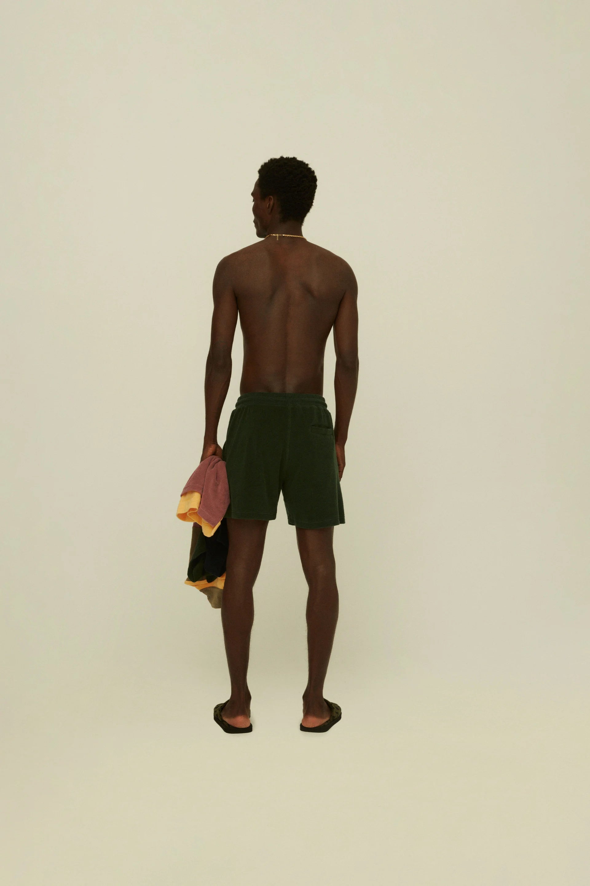 Pantaloncino spugna verde OAS