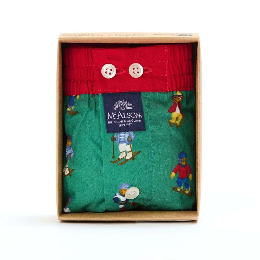 Boxer orso alpino verde McAlson