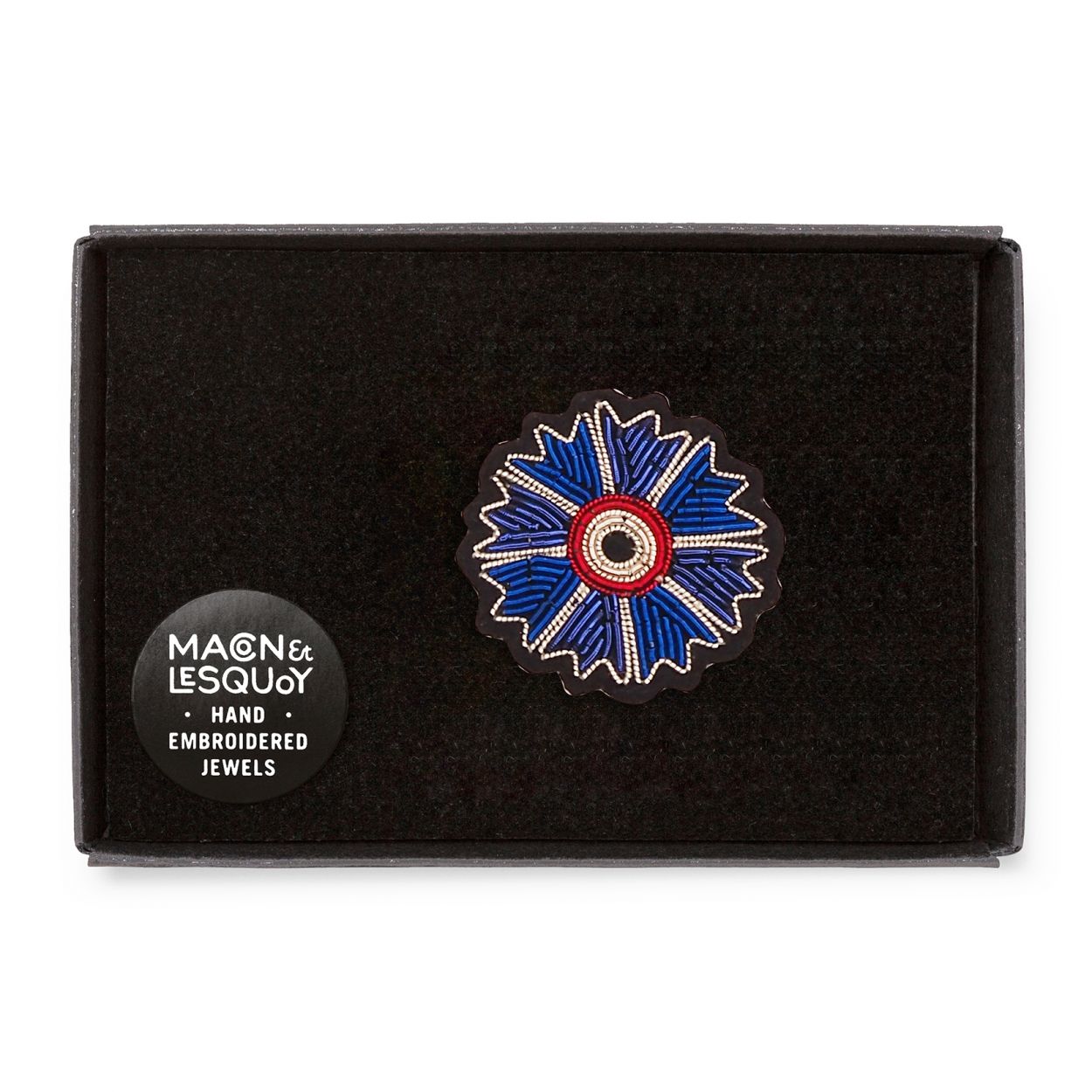 Spilla cockade Macon & Lesquoy