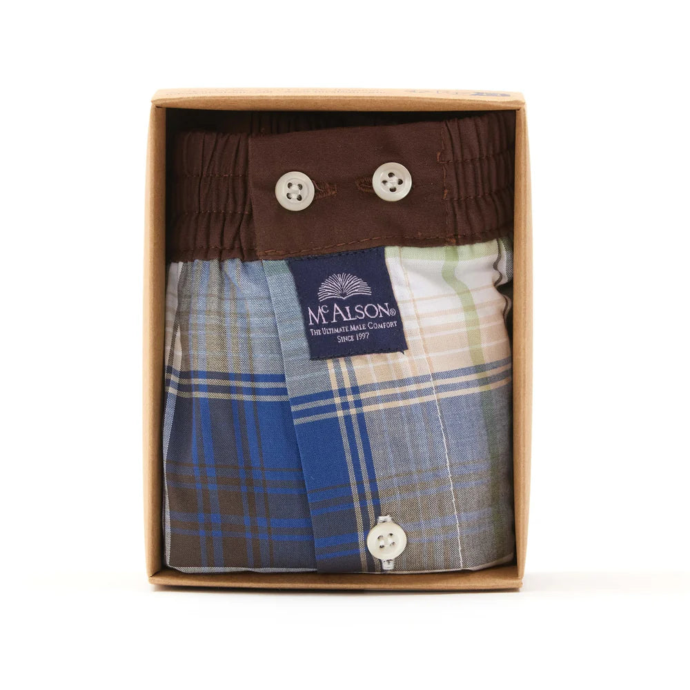 Boxer madras navy moro McAlson