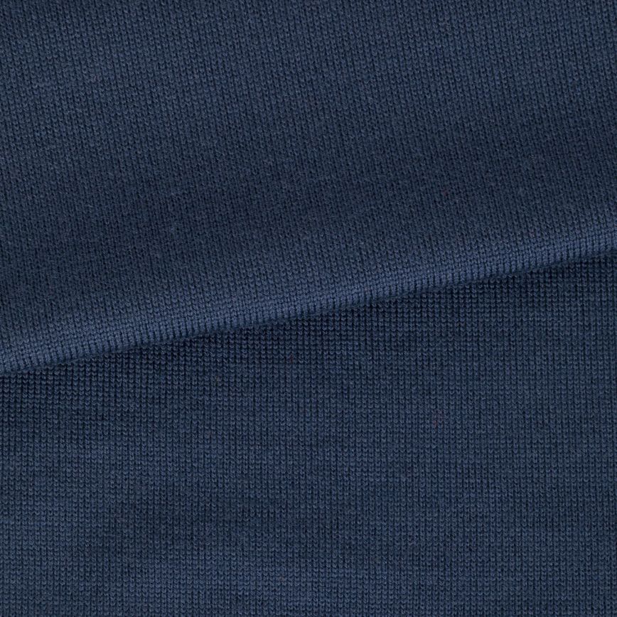 Polo dorset lana manica lunga Hemingway blue John Smedley