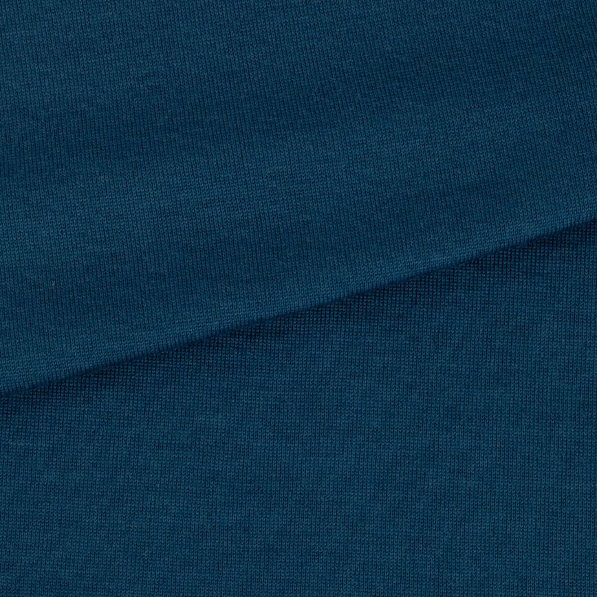 Polo dorset lana manica lunga montagu blue John Smedley