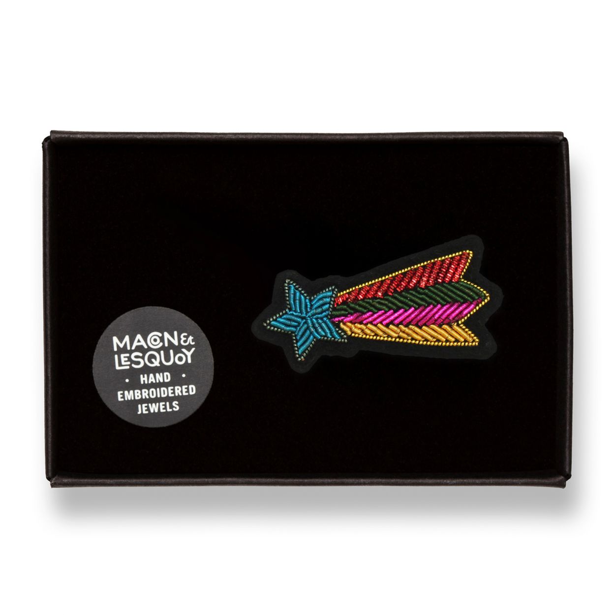 Spilla rainbow shooting star Macon & Lesquoy