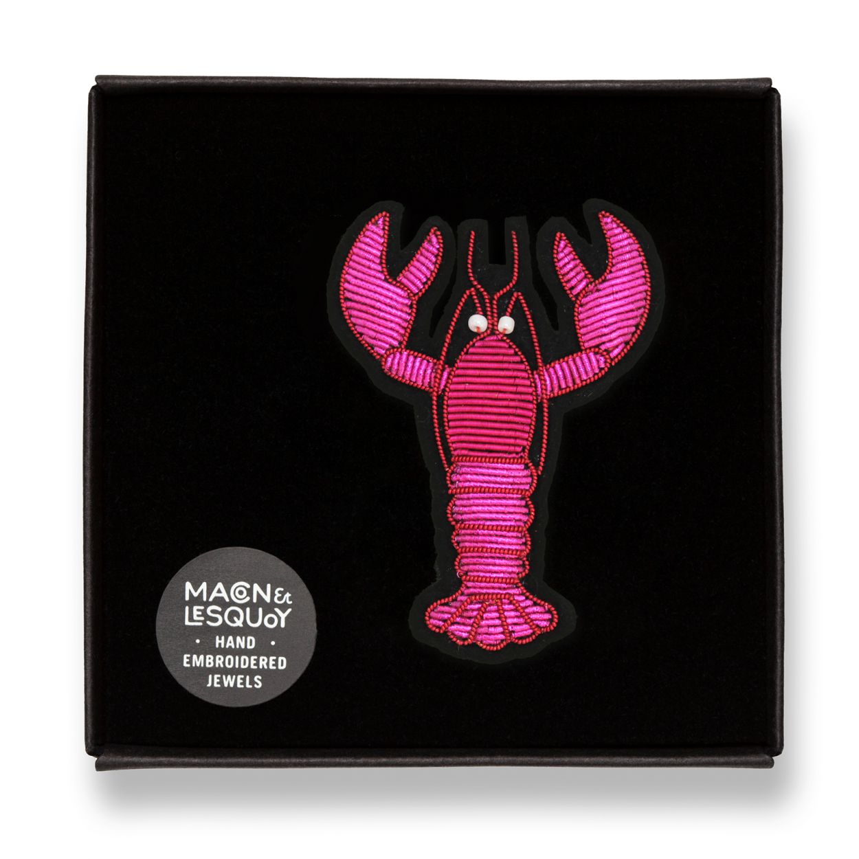 Spilla lobster pink Macon & Lesquoy