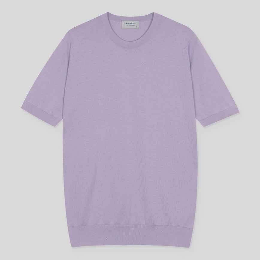 T-shirt girocollo Kempton lilac breeze John Smedley