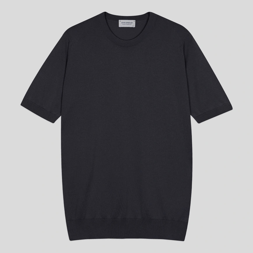 T-shirt girocollo Kempton navy John Smedley