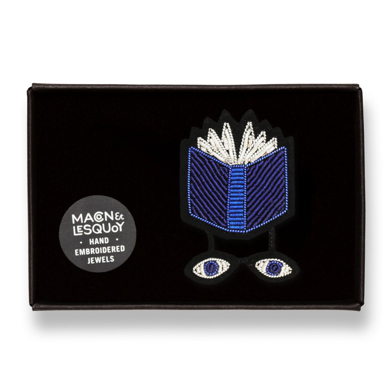 Spilla blue book Macon & Lesquoy