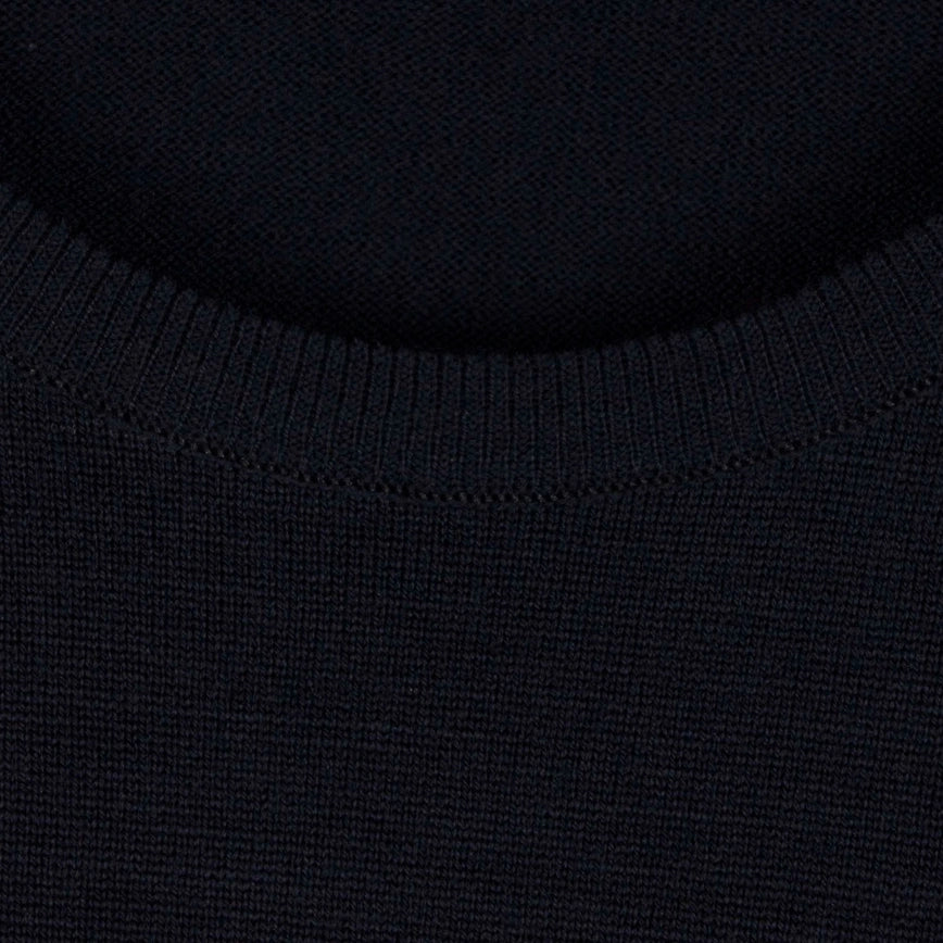 Girocollo Marcus lana midnight John Smedley
