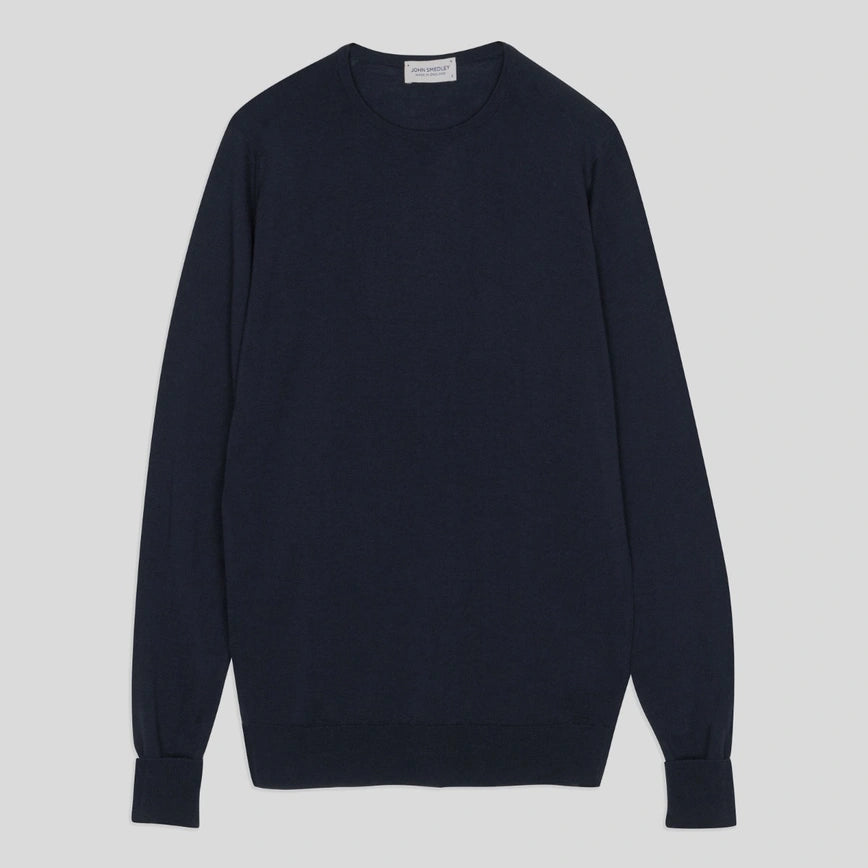 Girocollo Marcus lana midnight John Smedley