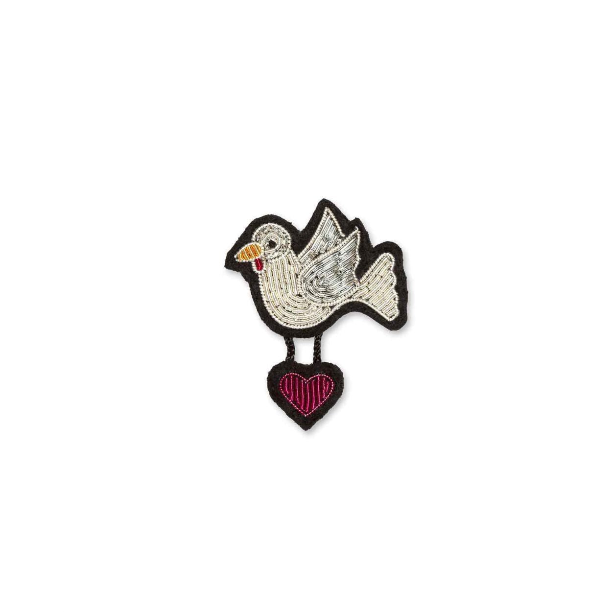 Spilla pigeon of freedom Macon & Lesquoy