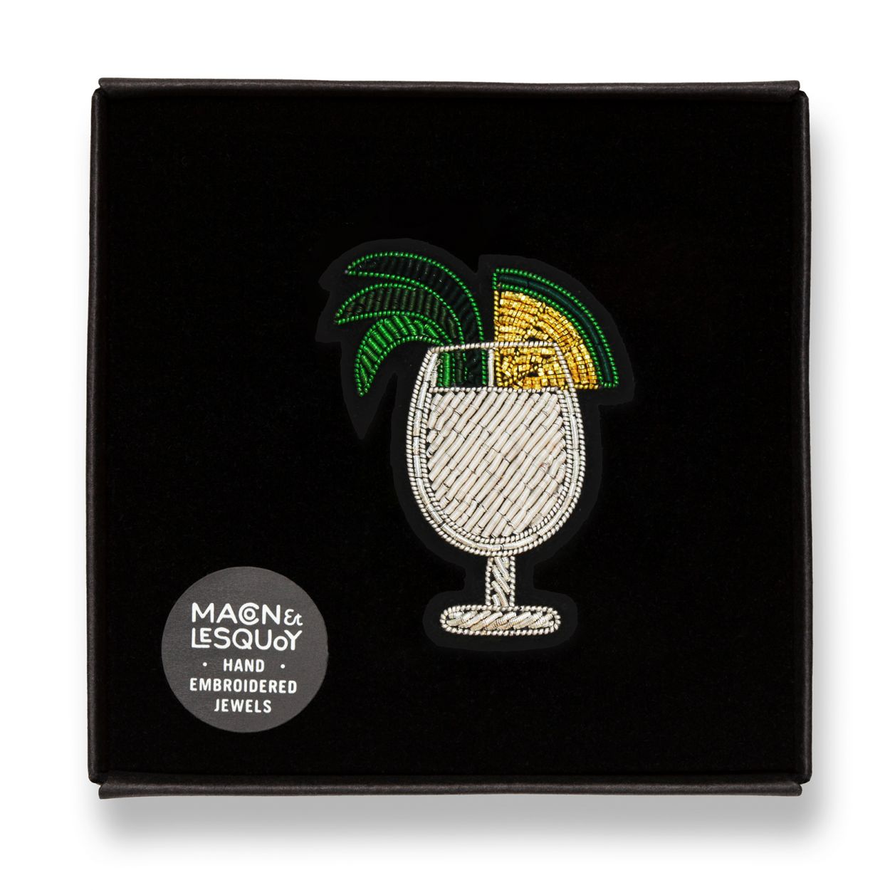 Spilla Piña Colada cocktail Macon & Lesquoy