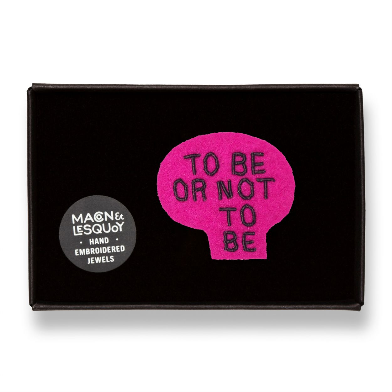 Spilla "To Be" Macon & Lesquoy