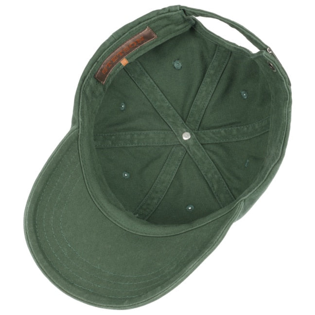 Cappellino da baseball verde scuro Stetson