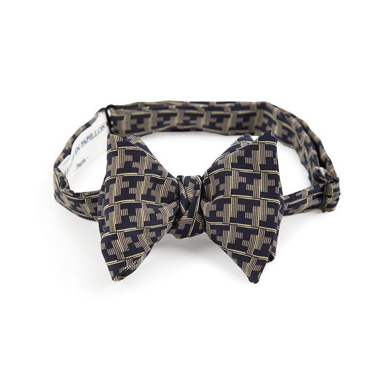 Bow tie art deco seta Le Loir En Papillon - MONSIEUR