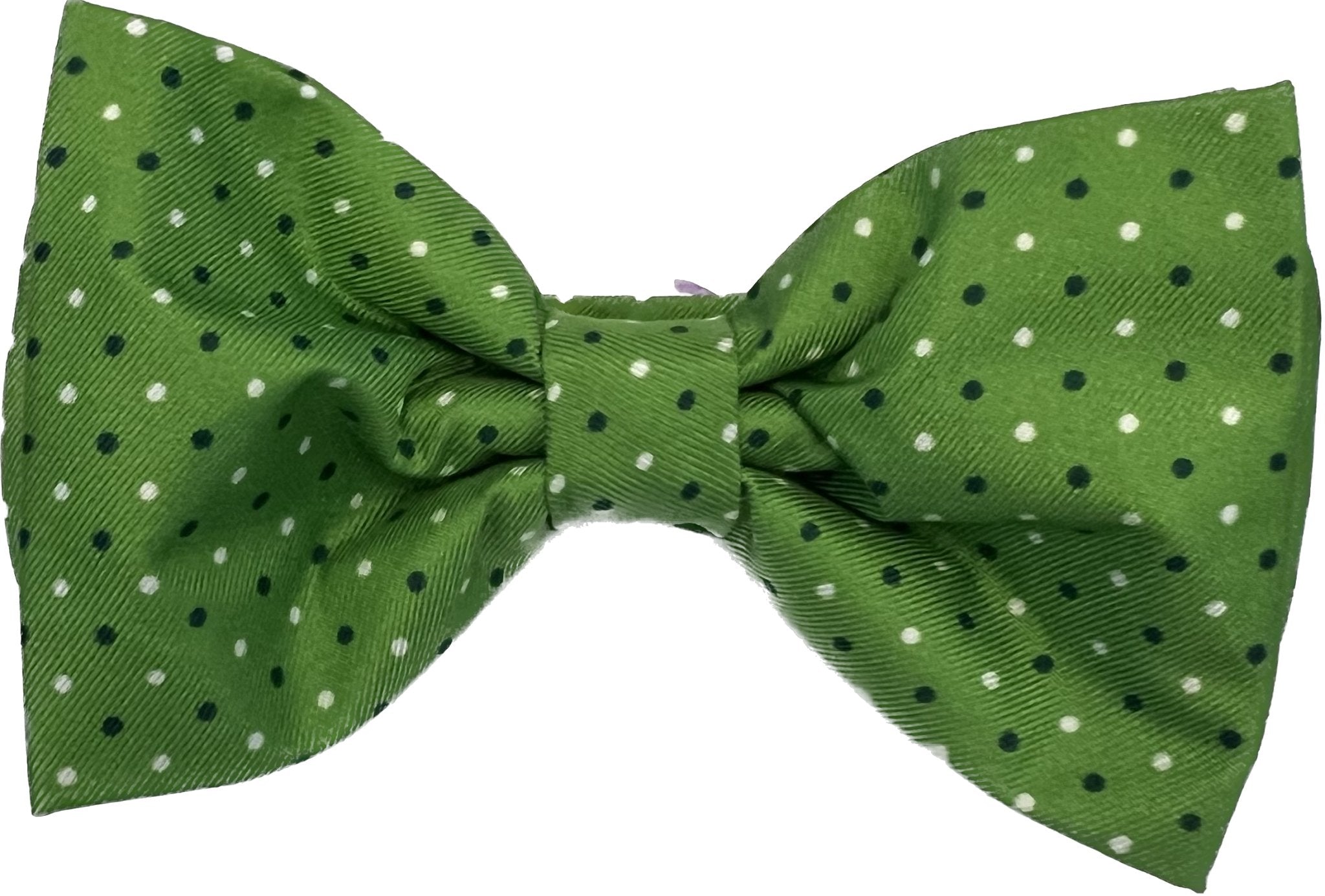 Bow tie seta verde multi pois Monsieur - MONSIEUR