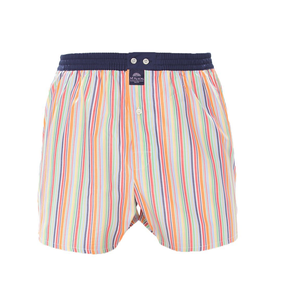 Boxer millerighe multicolor McAlson - MONSIEUR