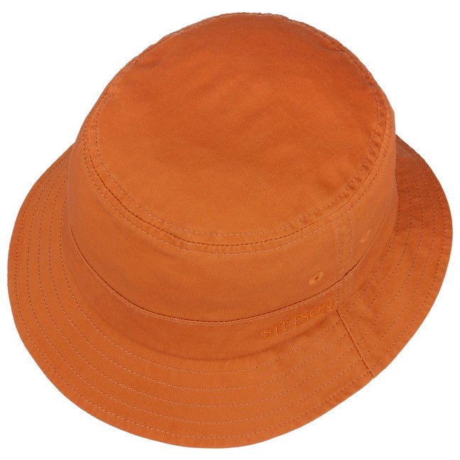Bucket twill arancione Stetson - MONSIEUR