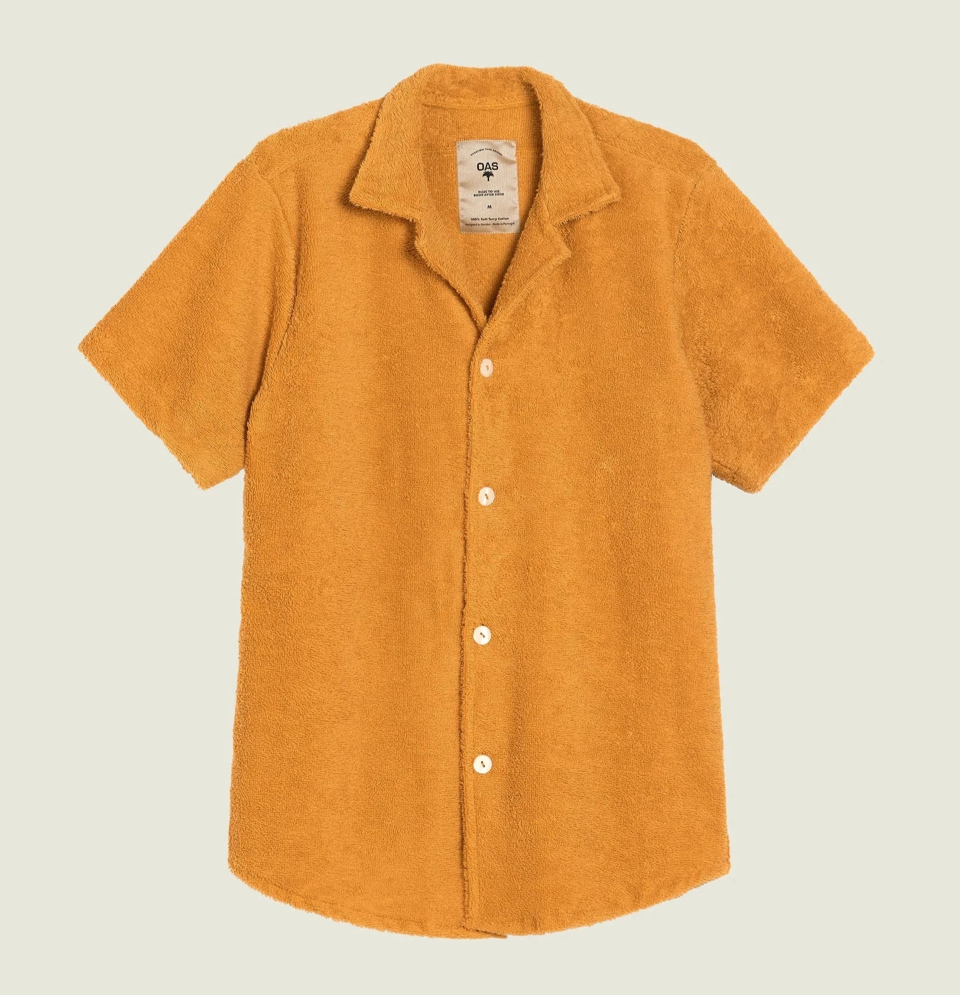 Camicia spugna mustard ruggy OAS - MONSIEUR