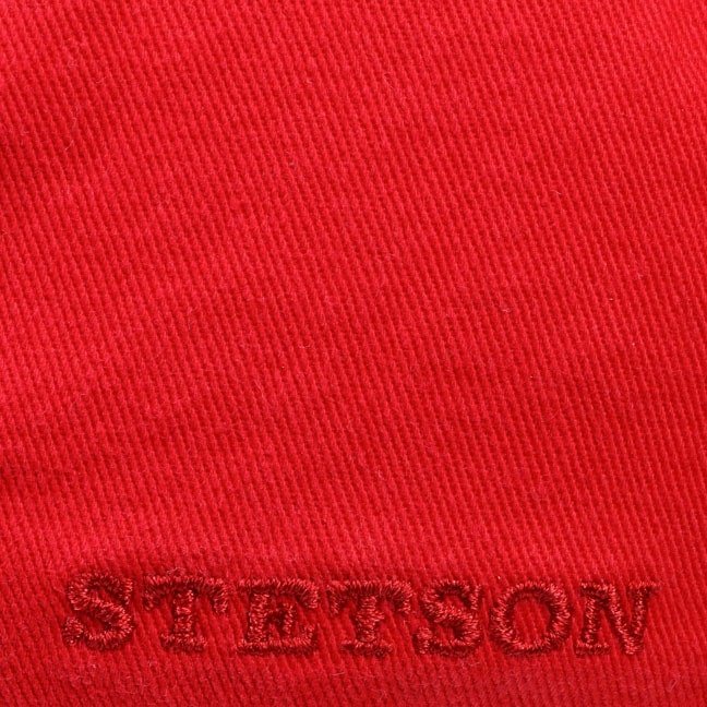 Cappellino da baseball rosso Stetson - MONSIEUR