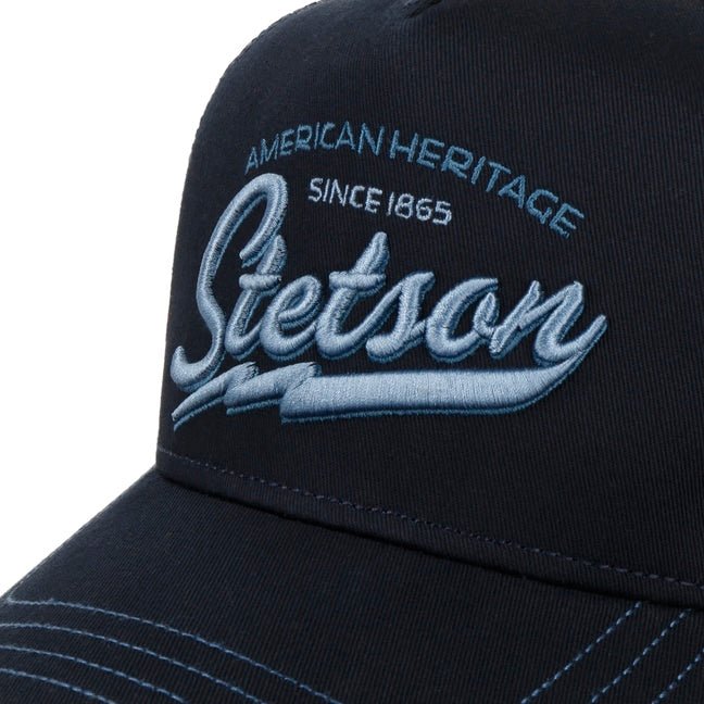 Cappellino Trucker American Heritage navy Stetson - MONSIEUR