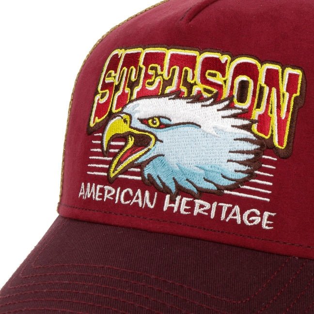 Cappellino Trucker Eagle Head Stetson - MONSIEUR