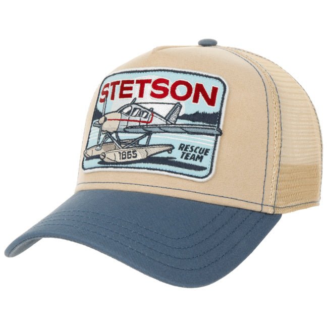 Cappellino Trucker Rescue team beige Stetson - MONSIEUR