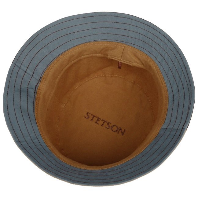 Cappello bucket cotone waxed patchwork Stetson - MONSIEUR