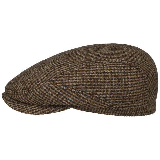 Coppola Driver Harris tweed beige marrone Stetson - MONSIEUR