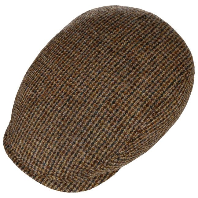 Coppola Driver Harris tweed beige marrone Stetson - MONSIEUR