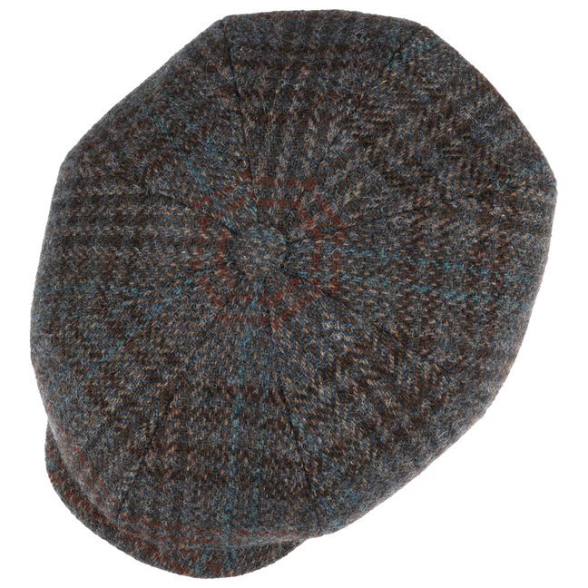 Coppola Hatteras Harris Tweed Blu Stetson - MONSIEUR
