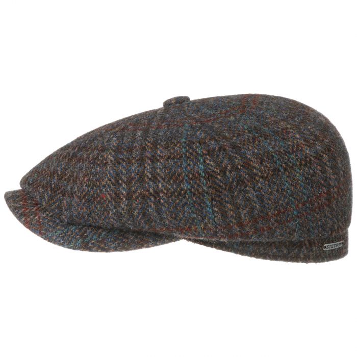 Coppola Hatteras Harris Tweed Blu Stetson - MONSIEUR