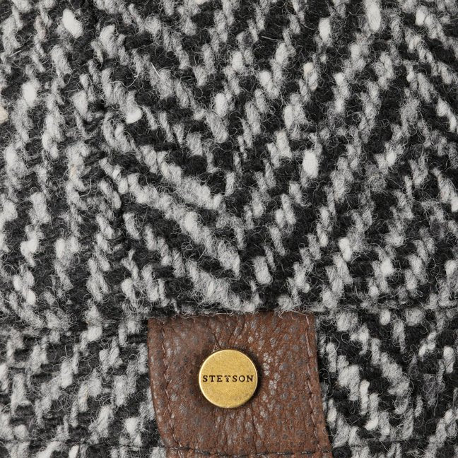 Coppola Hatteras Herringbone nera Stetson - MONSIEUR