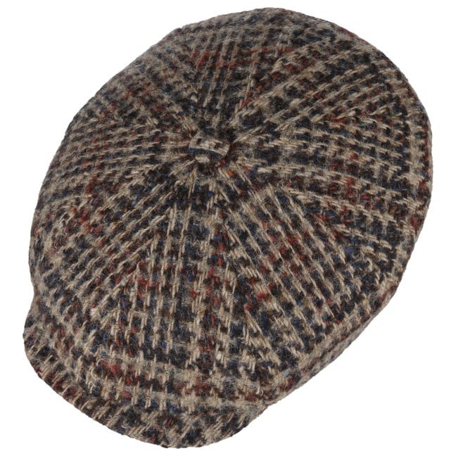 Stetson Coppola Hatteras Uomo In Lana | Berretto Piatto Invernale Con Visiera | Autunno/Inverno