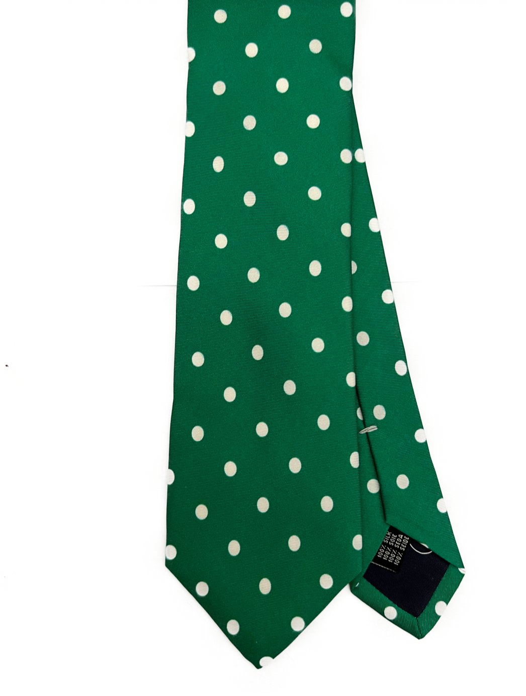 Cravatta seta big pois bandiera Monsieur - MONSIEUR