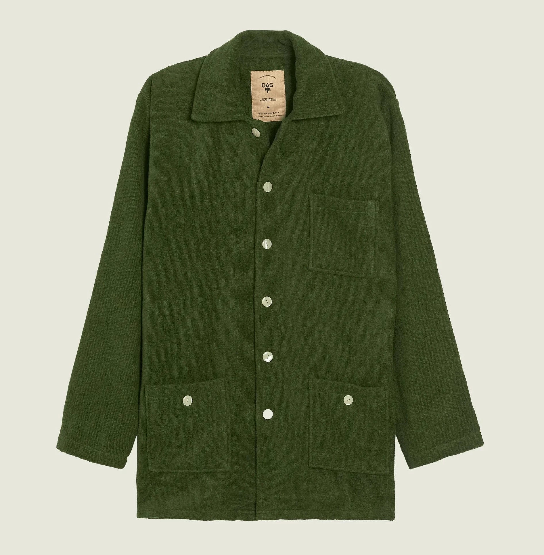 Giacca spugna green Dandy OAS - MONSIEUR