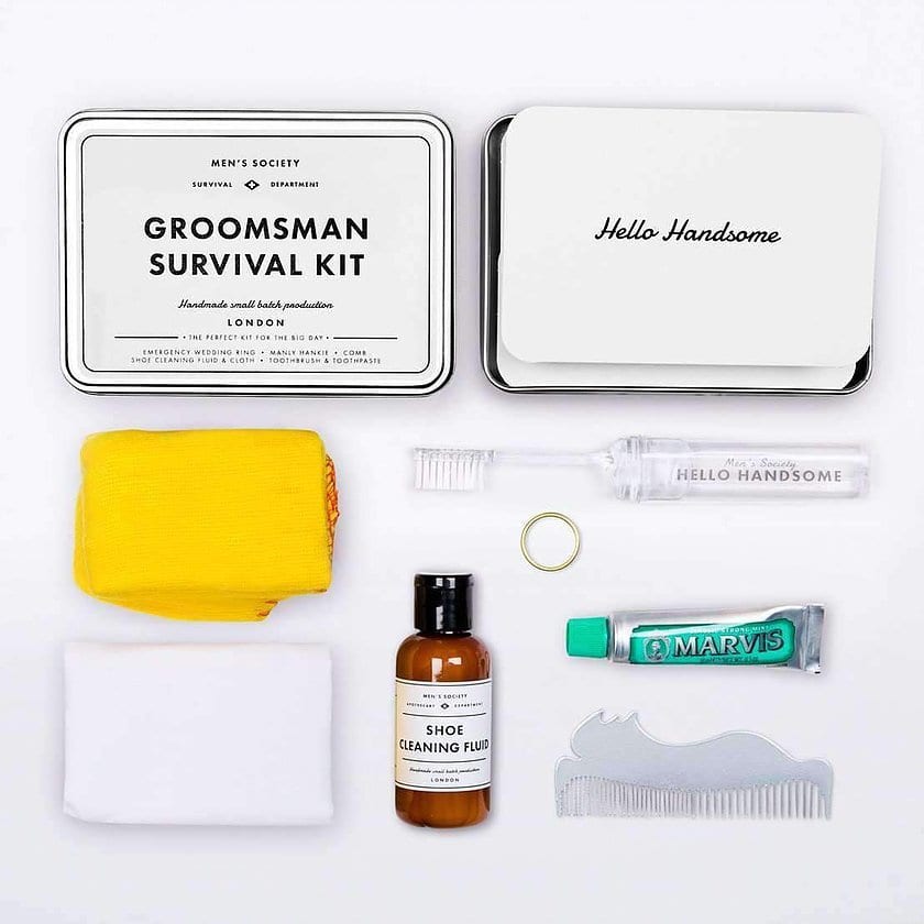 Groomsman Survival Kit - MONSIEUR