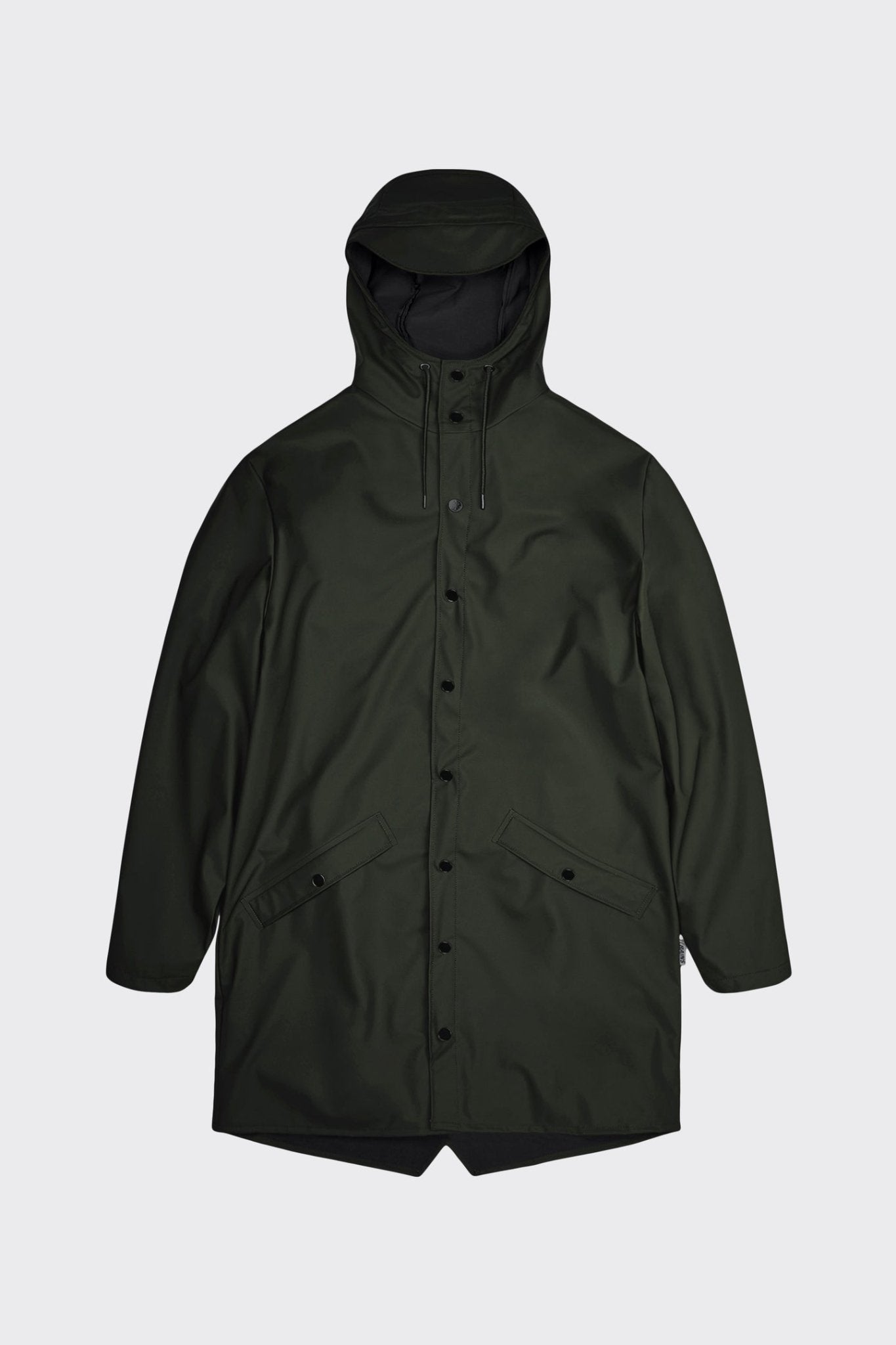 Impermeabile long jacket green RAINS - MONSIEUR