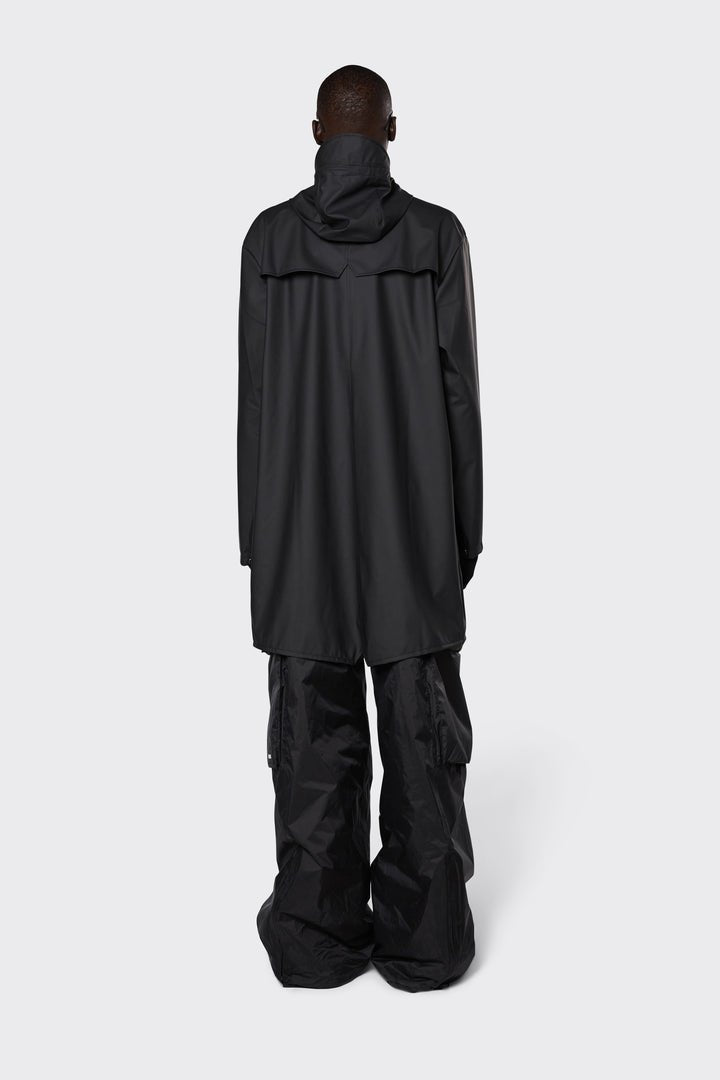 Impermeabile long jacket nero RAINS - MONSIEUR