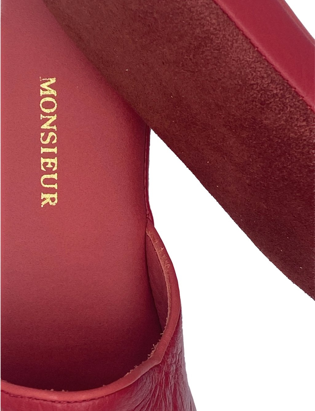 Pantofola cervo rossa Monsieur - MONSIEUR