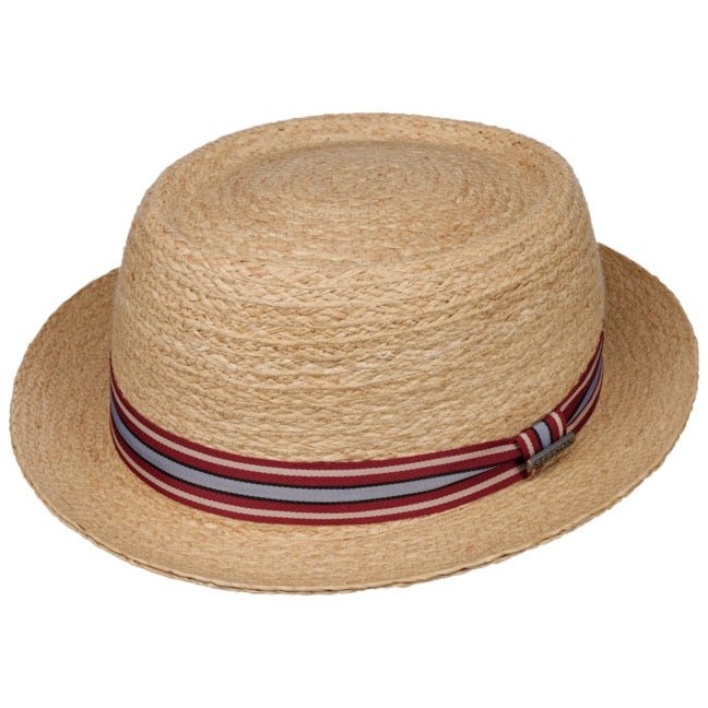 Pork Pie raffia Stetson - MONSIEUR