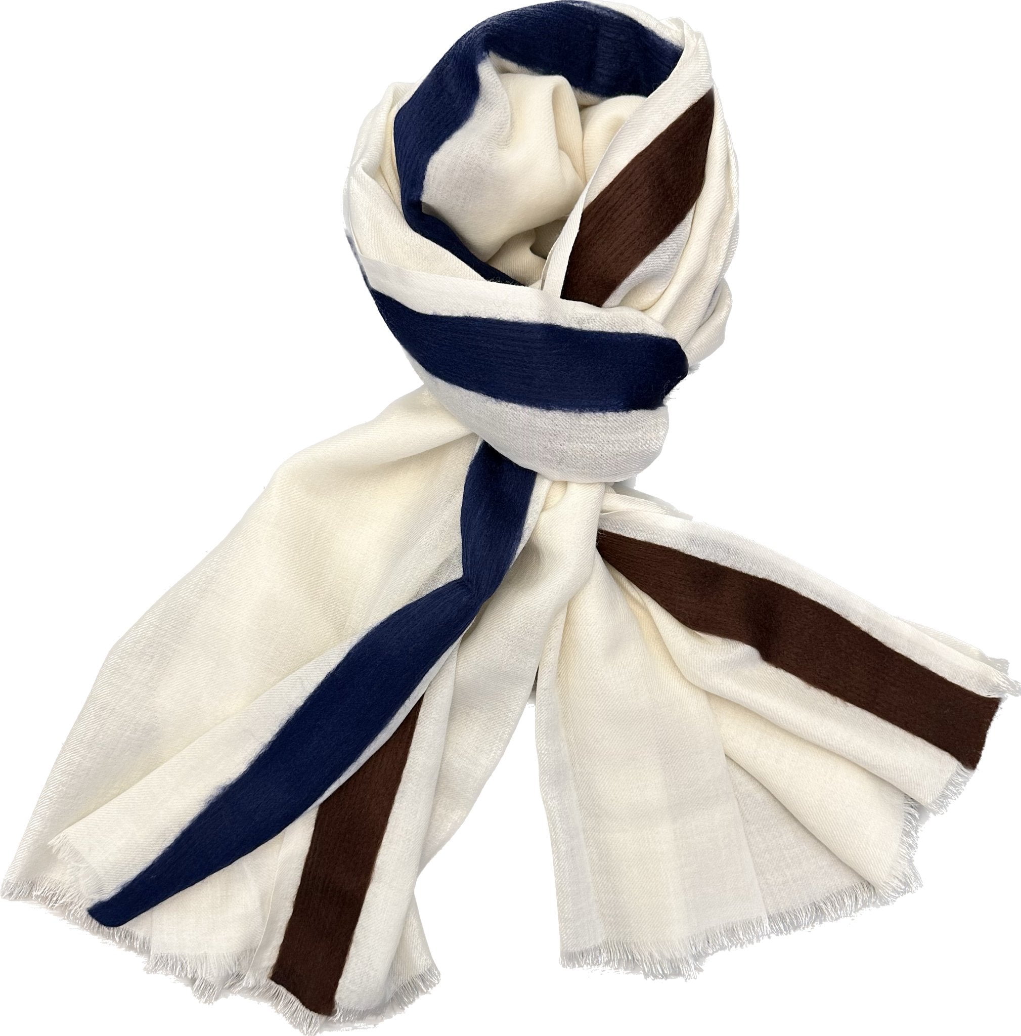 Sciarpa Lana Van Der Rich – Lunga 180 Cm Con Frange – Morbida E Calda Per Donna – Tinta Unita