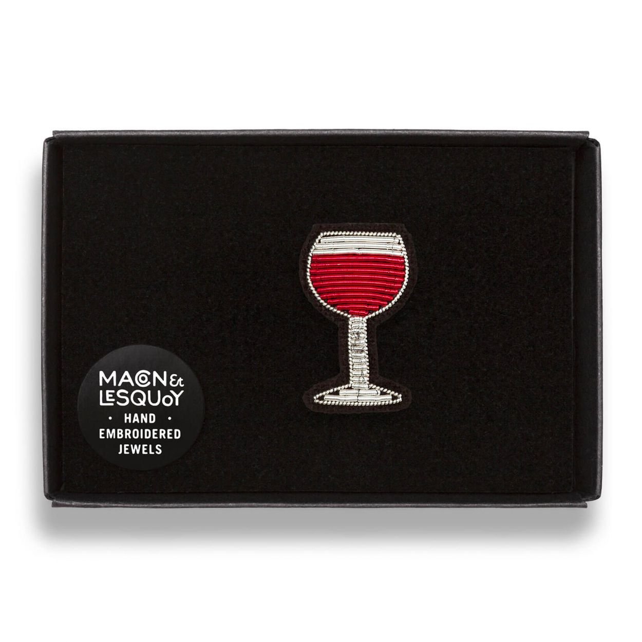 Spilla bicchiere di vino Macon & Lesquoy - MONSIEUR