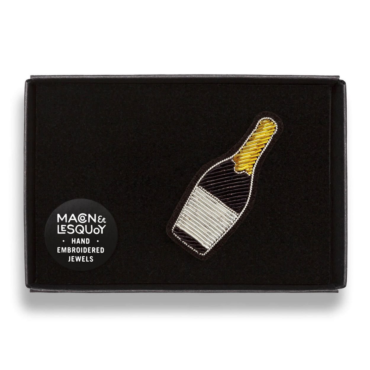 Spilla bottiglia champagne Macon & Lesquoy - MONSIEUR