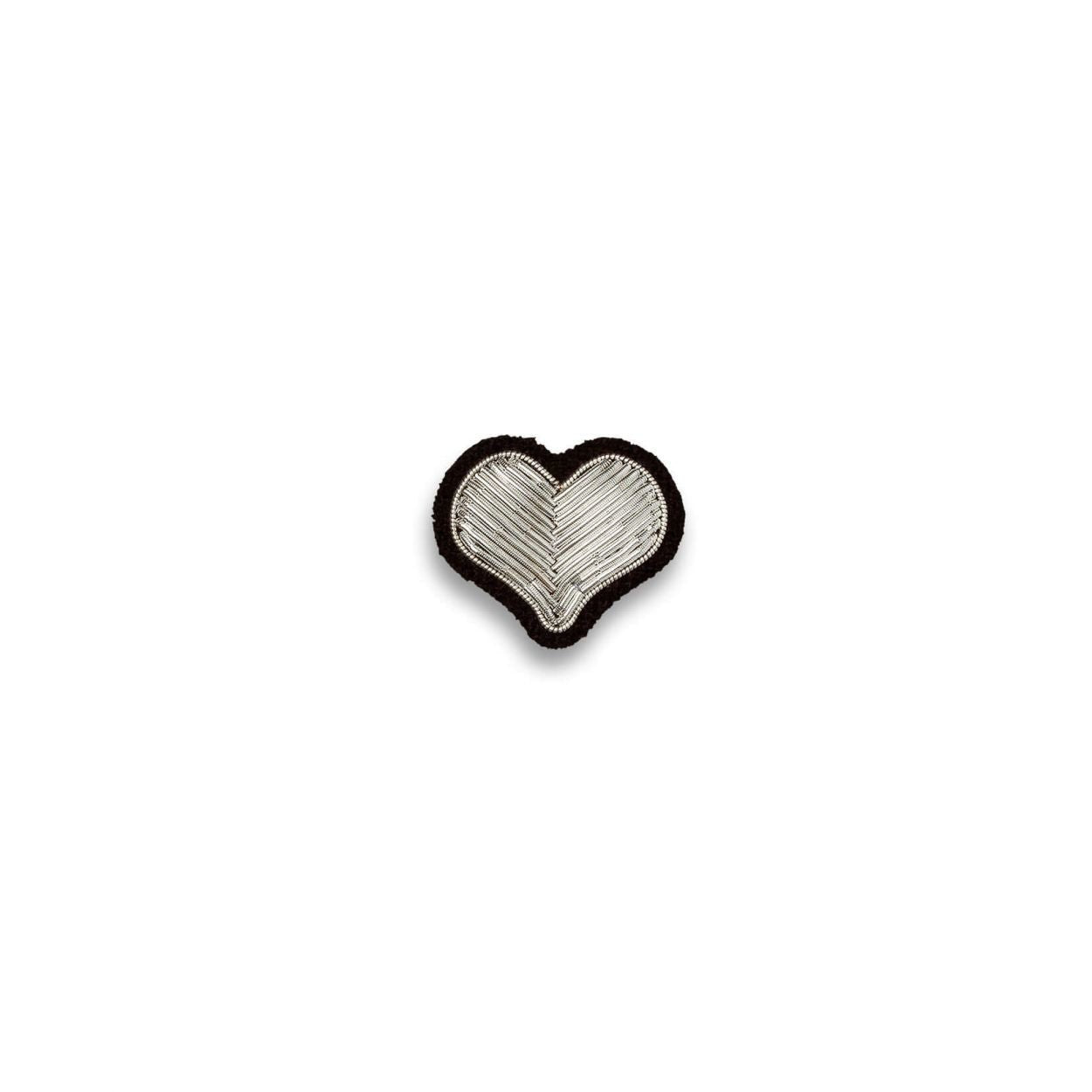 Spilla cuore silver Macon & Lesquoy - MONSIEUR