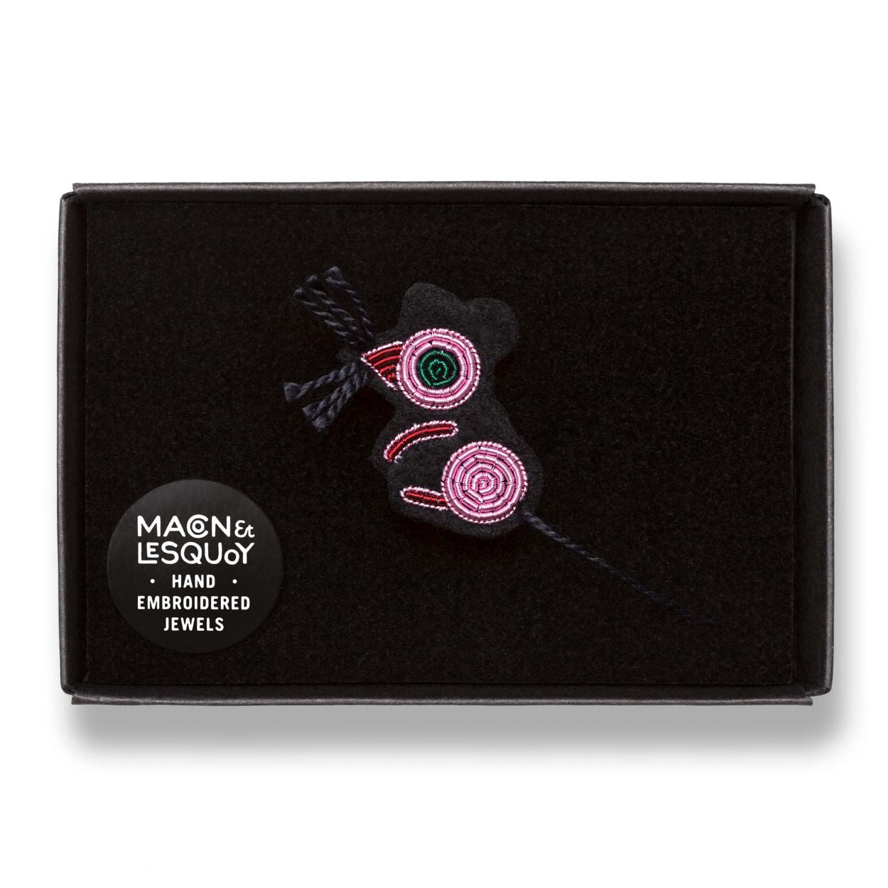 Spilla pink mouse Macon & Lesquoy - MONSIEUR