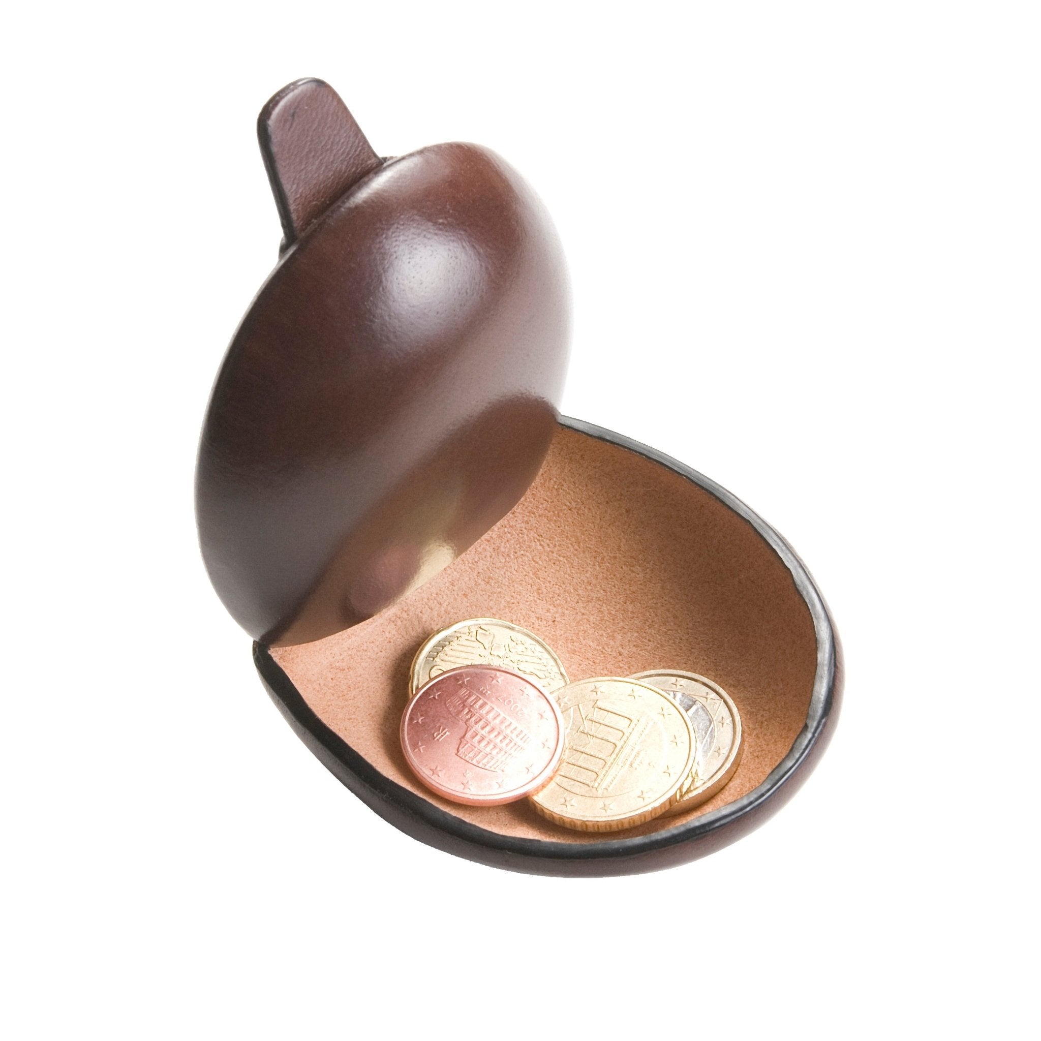 Tacco portamonete Dark brown "Il Bussetto" - MONSIEUR